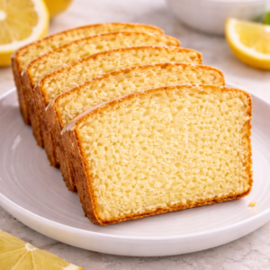 Lemon cake slice